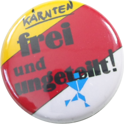 Kärnten frei und ungeteilt badge